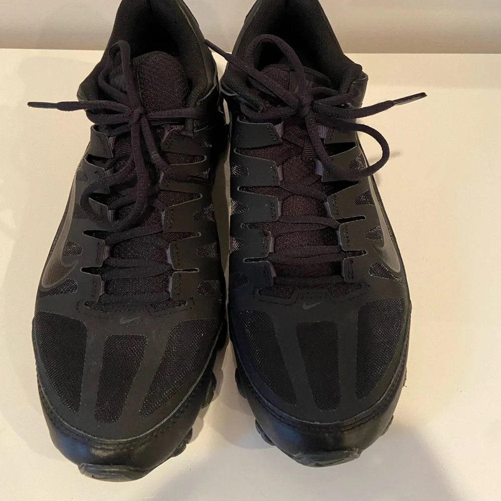 Mens Nike Reax 8TR Mesh Athletic Shoes Sneakers Sz8 Black/Anthracite 621716-008